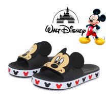 Chinelo Mickey Mouse Sandália Mickey Slide Leve Confortável