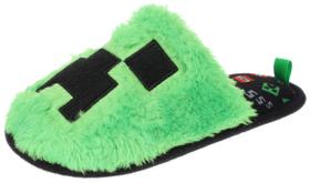 Chinelo Minecraft Youth Unissex Novelty Plush Scuff Creeper