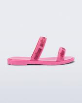 Chinelo Mini Melissa Duo M-Lover Slide Infantil Rosa
