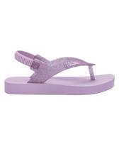 Chinelo Mini Melissa Sun Long Beach BB 35762 Cor:LilasTamanho:25