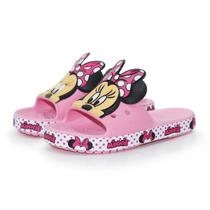 Chinelo Minnie Mouse Sandália Minnie Slide Leve Confortável