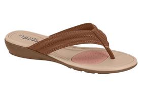 Chinelo Modare 7127.248 Tira Pronta Pele Strech super confort