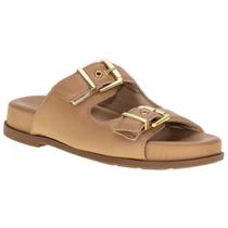 Chinelo Modare Flatform Comfort Duas Tiras Feminino Bege