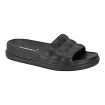 Chinelo Moleca 5465.100 slide Tamanco Anabela nuvem leve Feminino