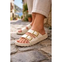 Chinelo Moleca Anatomico Papete Glitter Fivela Confortavel 5436.401 Ultra leve - 36