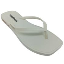 Chinelo Moleca Feminino com Logo Lateral
