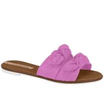 Chinelo Moleca feminino slide com laço camurça 5297.424 preto Chinelo Moleca feminino slide com laço camurça 5297.424 preto