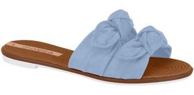 Chinelo Moleca Rasteira Tira Dupla com Laço 5297.424