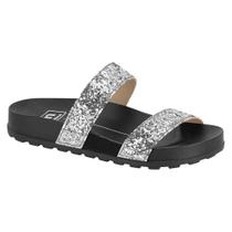 Chinelo moleca slide feminino com glitter 5436.425