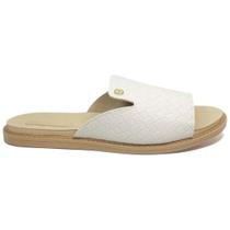 Chinelo Moleca Slide Rasteira Branco Off 5443202 Chinelo Moleca Slide Rasteira Branco Off 5443202