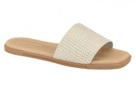 Chinelo Moleca Slide Rasteira Branco Off 5494100