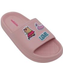 Chinelo Molekinha Menina Infantil com Botons na Tira Cor:RosaTamanho:29/30Gênero:Feminino