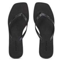 Chinelo Mormaii Bico Quadrado Preto - Feminino