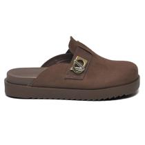Chinelo Mule Via Marte Camurça Marrom Tamanho:35Genero:FemininoCor:Marrom Chinelo Mule Via Marte Camurça Marrom Tamanho:35Genero:FemininoCor:Marrom