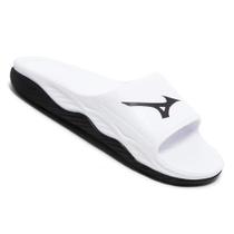 Chinelo mz slide enerzy - branco/preto