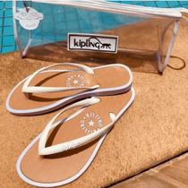 Chinelo + necessaire+chaveiro