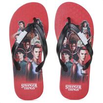 Chinelo Netflix Stranger Things Team Vermelho - Unissex Chinelo Netflix Stranger Things Team Vermelho - Unissex