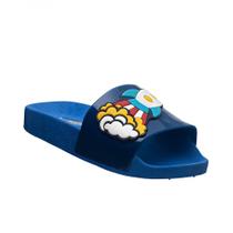 Chinelo New Slide Luelua Infantil Masculino Foguete