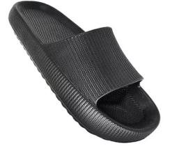 Chinelo Nuvem Antiderrapante Anatómico Ortopédico Piscina e Banho, Slide Feminina