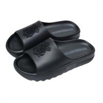 Chinelo Nuvem Corinthians Slide Oficial Licenciado All Black Chinelo Nuvem Corinthians Slide Oficial Licenciado All Black