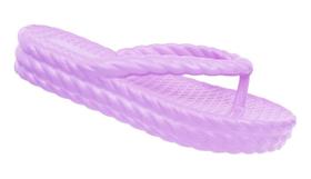 Chinelo Nuvem De Dedo Trança Plataforma Eva Leve Confortável