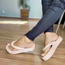 Chinelo Nuvem Feminino Plataforma De Dedo Eva Leve Confortável