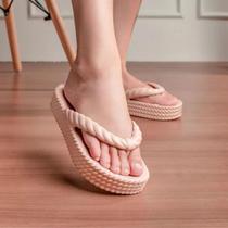 Chinelo Nuvem Feminino yvate Plataforma Ortopédico Dedo Leve 2313
