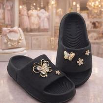 Chinelo Nuvem Infantil Menina Luxo Sandalia Papete Criança Menina Brilho Pinjentes Sortidos Chinelo Nuvem Infantil Menina Luxo Sandalia Papete Criança Menina Brilho Pinjentes Sortidos