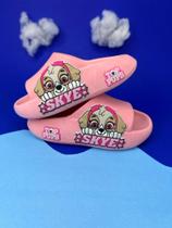 Chinelo nuvem infantil personagem top pups feminino e masculino diversas cores