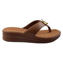 Chinelo Nuvem Plataforma Feminino Modare 7213.101 Marrom