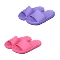 Chinelo Nuvem Slide Adulto Anatomico Aderente Kit 2 Pares Mesmas Numeração