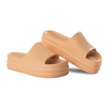 Chinelo nuvem slide plataforma salto leve