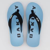 Chinelo Oakley Zeal Azul e Preto