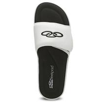 Chinelo Olympikus Melbourne Branco/Preto