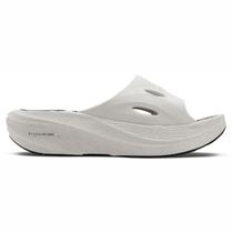 Chinelo Olympikus Pós Corre Unissex Branco Preto Slide Chinelo Olympikus Pós Corre Unissex Branco Preto Slide