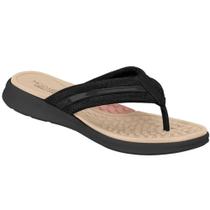 Chinelo ortopédico feminino modare 7174.116 preto