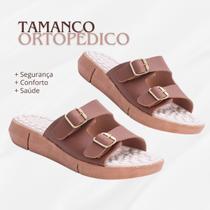 Chinelo Ortopedico Feminino Sandália Esporão Facite Plantar Massageador Confortável