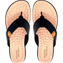 Chinelo Ortopédico Modare Feminino Esporão Massageador Macio Amortecedor Sandália Fascite Plantar