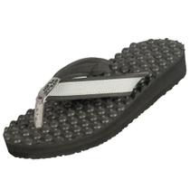 Chinelo Ortopédico Para Esporão e Fascite Plantar Massageador Stilloflex Black