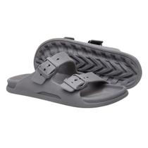 Chinelo Ortopédico Sandália Masculina Slim Duas Tiras Fivela Regulável Super Leve Anatômica d