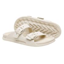 Chinelo Ortopédico Sandália Masculina Slim Duas Tiras Fivela Regulável Super Leve Anatômica d
