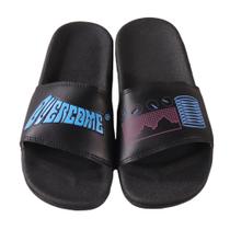 Chinelo Overcome "Club Of Disorder" Preto Chinelo Overcome "Club Of Disorder" Preto