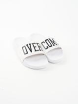 Chinelo Overcome "Script" Branco