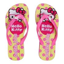 Chinelo p/ Meninas Petite Jolie Fresh Hello Kitty 9 PJ7206 Chinelo p/ Meninas Petite Jolie Fresh Hello Kitty 9 PJ7206