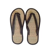 Chinelo Palha Japonês Zori Leve Conforto Para Pés CJ17marron Chinelo Palha Japonês Zori Leve Conforto Para Pés CJ17marron