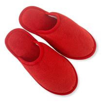 Chinelo Pantufa Feminina Masculina Com Solado Antiderrapante Atoalhada Tradicional Confortável
