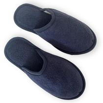 Chinelo Pantufa Feminina Masculina Com Solado Antiderrapante Atoalhada Tradicional Confortável