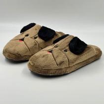 Chinelo Pantufa Katurê Cachorro Bordado com Orelhas Unissex Chinelo Pantufa Katurê Cachorro Bordado com Orelhas Unissex