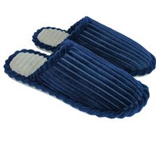 Chinelo Pantufa Masculino Solado Alto Confortável Deluxe Azul Calça 38 -39