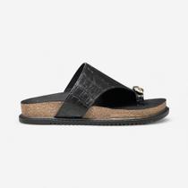 Chinelo Papete Beira Rio De Dedo Croco Preto Chinelo Papete Beira Rio De Dedo Croco Preto